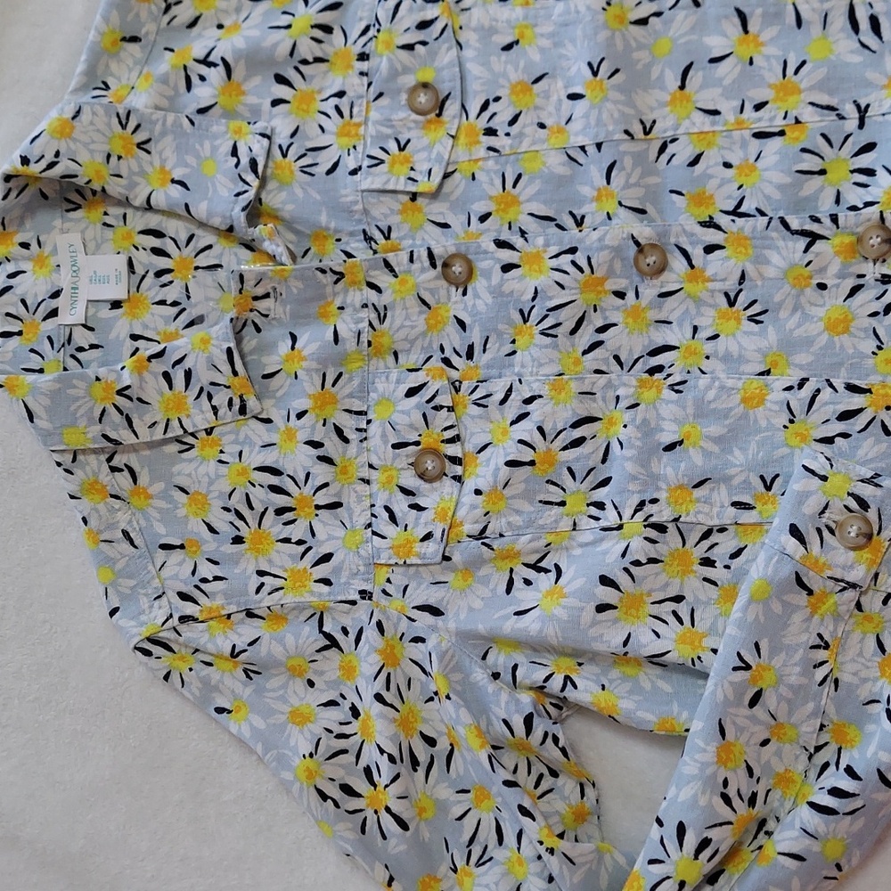 Cynthia Rowley linen blend